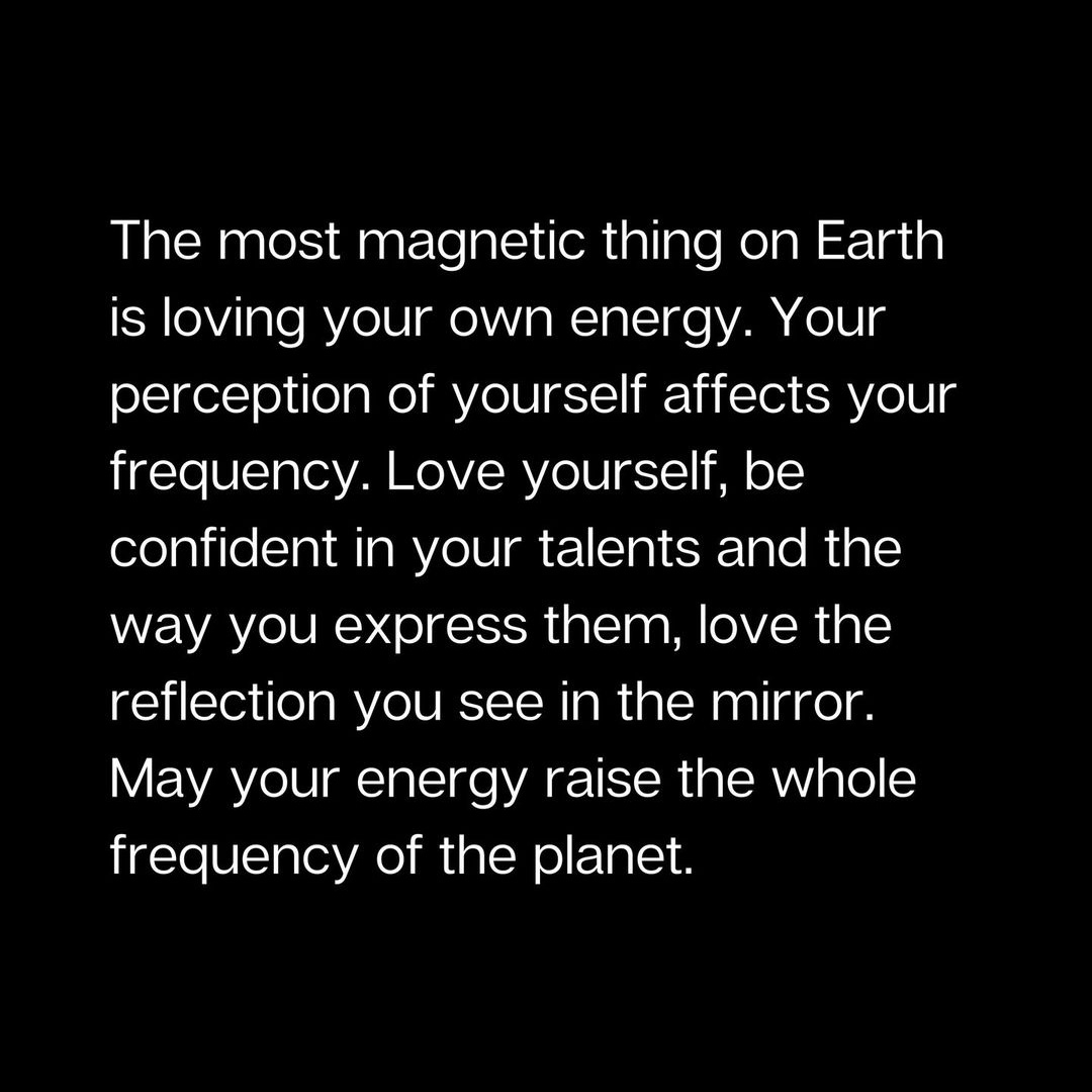 Self-love is the frequency that changes everything. Tune in.