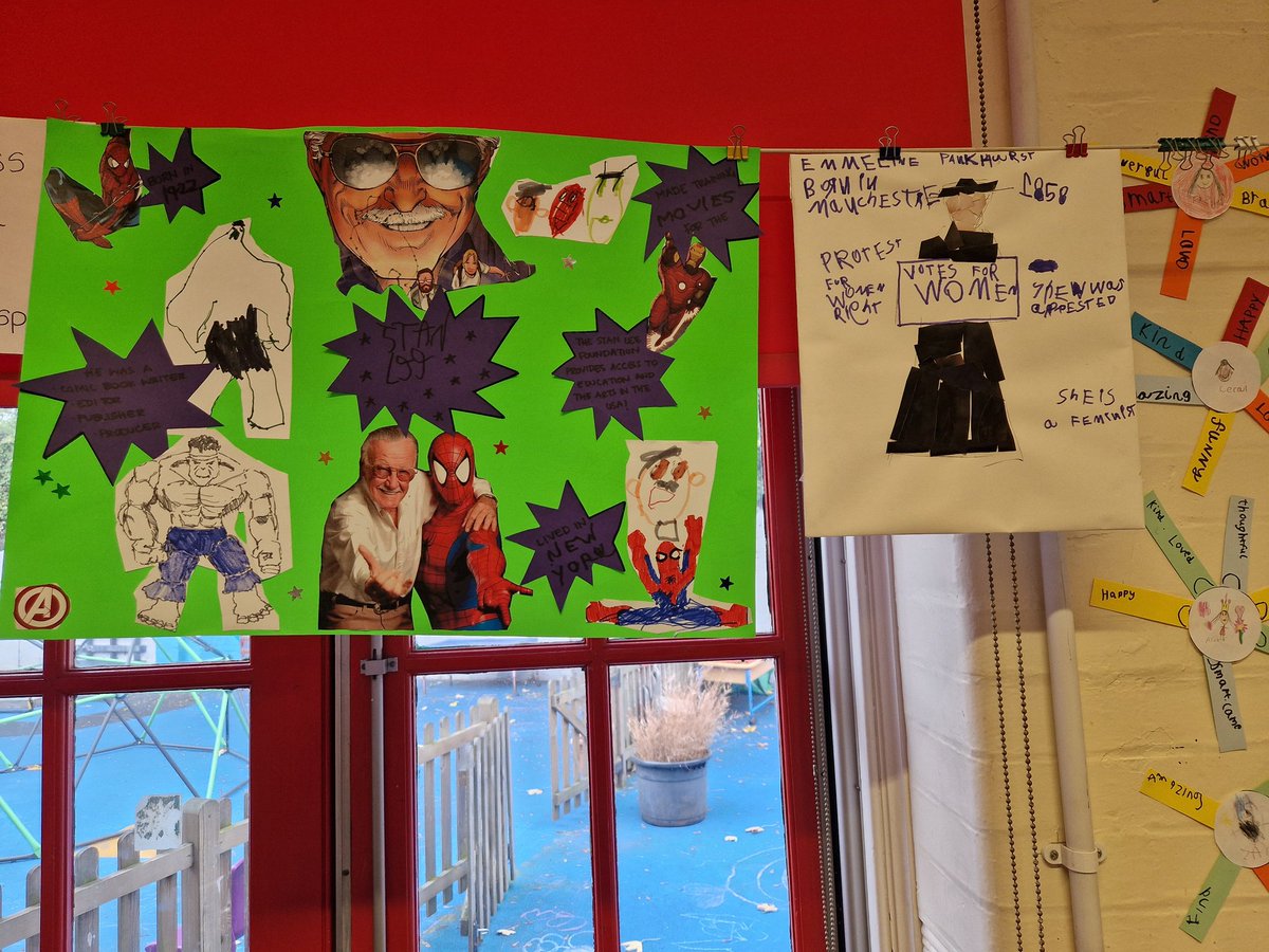 Amazing projects on 'Inspirational People' 🤩 Good job Year 1.  <a href="/ReayPrimary/">Reay Primary School</a>