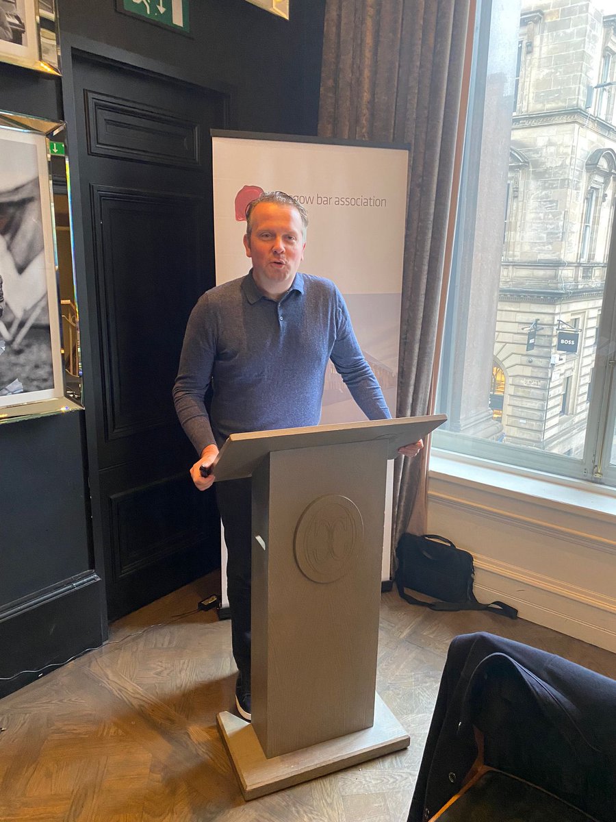 #1 Massive thank you to everyone who attended the Glasgow Bar Association Criminal Law CPD Seminar today at The Corinthian Glasgow  

We really do have the best members and friends at the Association 🙌🏻🥰 

Some action shots from today below 👇🏼📸