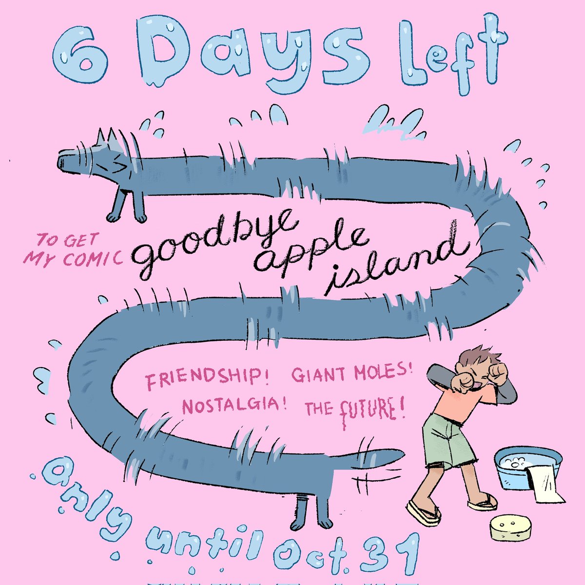 ✨️Shake it off✨️Would you care for a last adventure before leaving? <a href="/SBComicsFair/">ShortBox Comics Fair</a> ends soon!