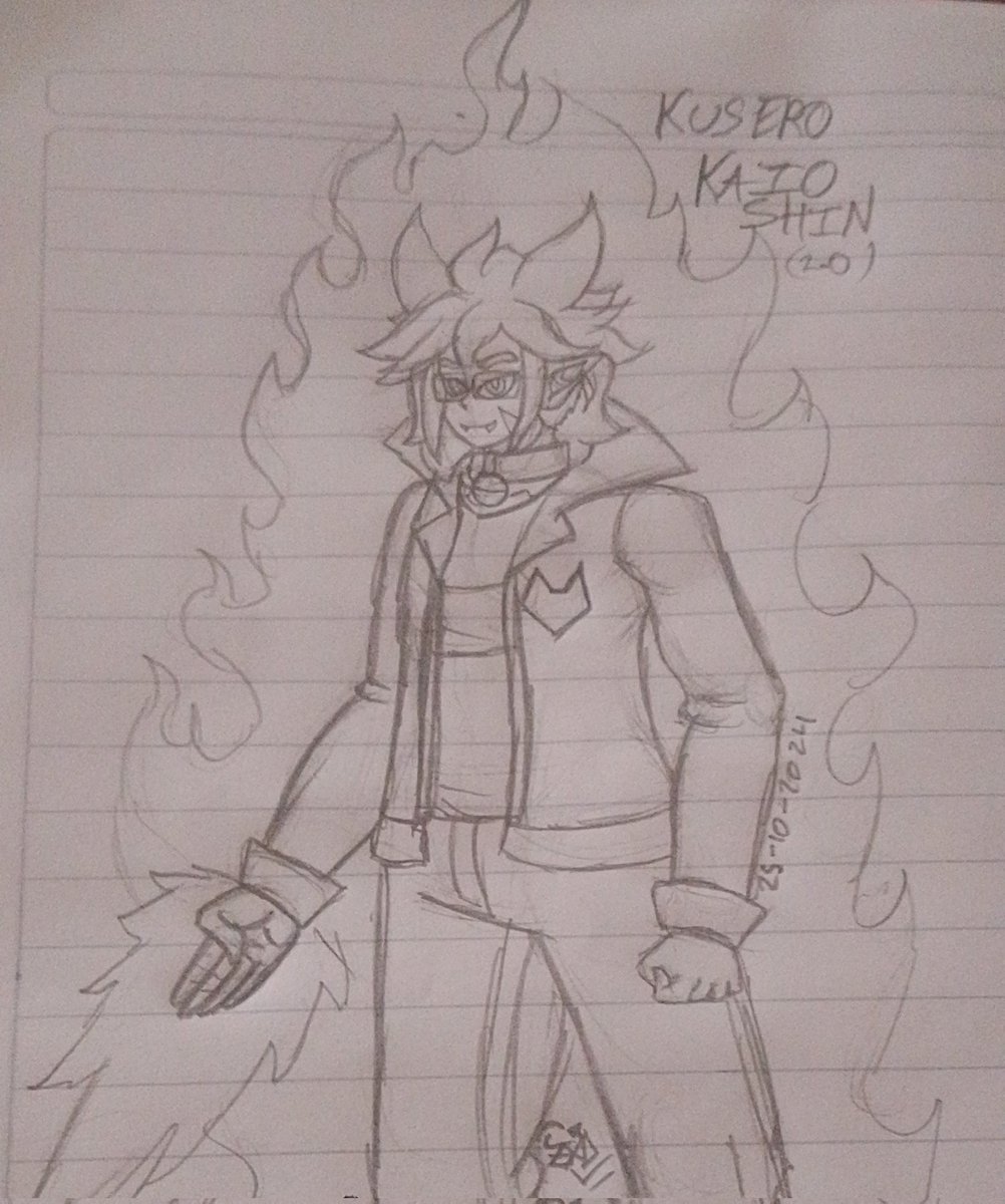 ARRC_The_DEMON's tweet photo. La existencia de Glorio me abrio nuevas fronteras sobre el como dibujar el Cabello de los Kaioshins, entonces al estar falto de mi Cuaderno y la necesidad de Dibujar... Kusero Hakaishin! 2.0~ 

y un Goku SSJ Dios solo por que si

#KuseroLive https://t.co/pVZC4UxrQV