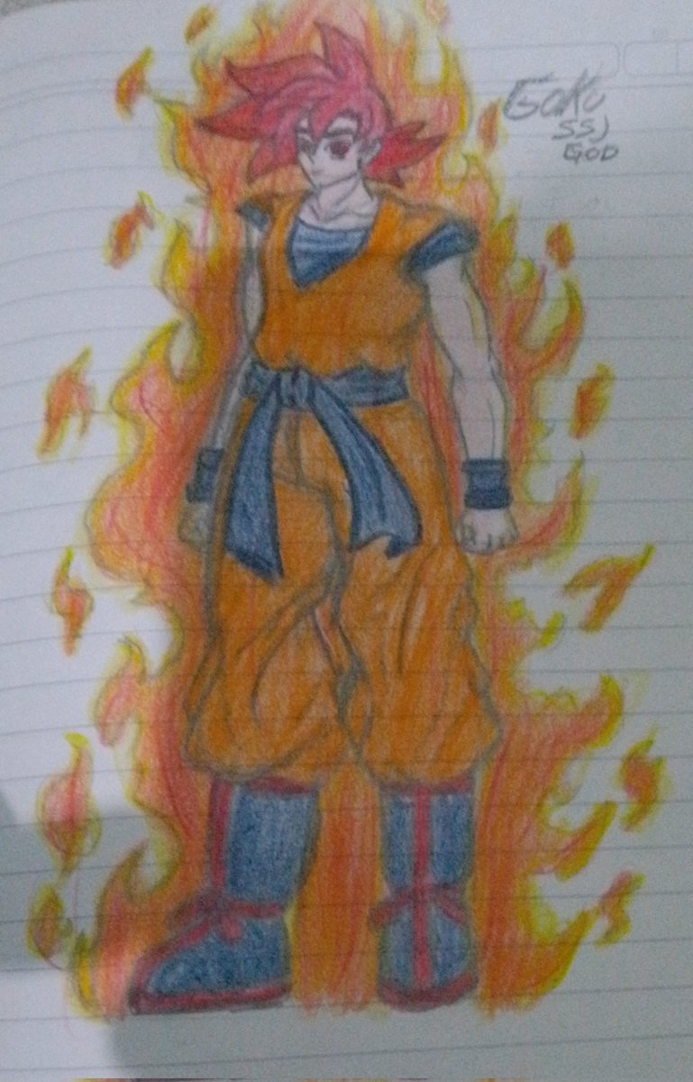 ARRC_The_DEMON's tweet photo. La existencia de Glorio me abrio nuevas fronteras sobre el como dibujar el Cabello de los Kaioshins, entonces al estar falto de mi Cuaderno y la necesidad de Dibujar... Kusero Hakaishin! 2.0~ 

y un Goku SSJ Dios solo por que si

#KuseroLive https://t.co/pVZC4UxrQV