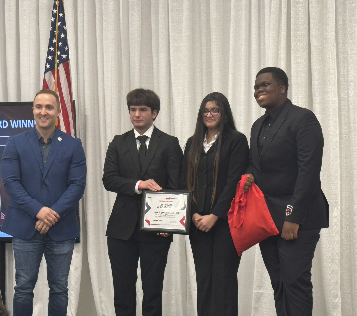 mlecITacad's tweet image. Congratulations to our MLEC IT Jaguars! Our two teams won 1st and 2nd place in today’s district cybersecurity competition at MDC! Way to go! So proud of you! @MLECJaguars @MLECPrin @CTEMiami @NAFMiami @NAFCareerAcads @CiscoNetAcad @TricheEugene
