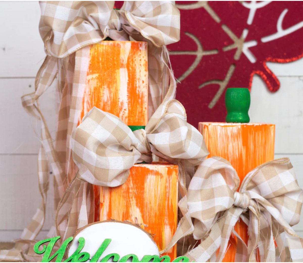 amazinggoop's tweet photo. Beautiful Thanksgiving decor.  Easy to make decor by Craft Box Girls.      https://t.co/2VfTlRS61p………     

#decor #Thanksgiving #create #easy #fall #pumpkins #UnicornSPiT #E6000 https://t.co/YaVpLA6ik1