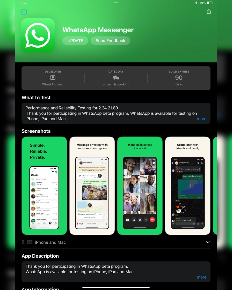 WABetaInfo tweet media