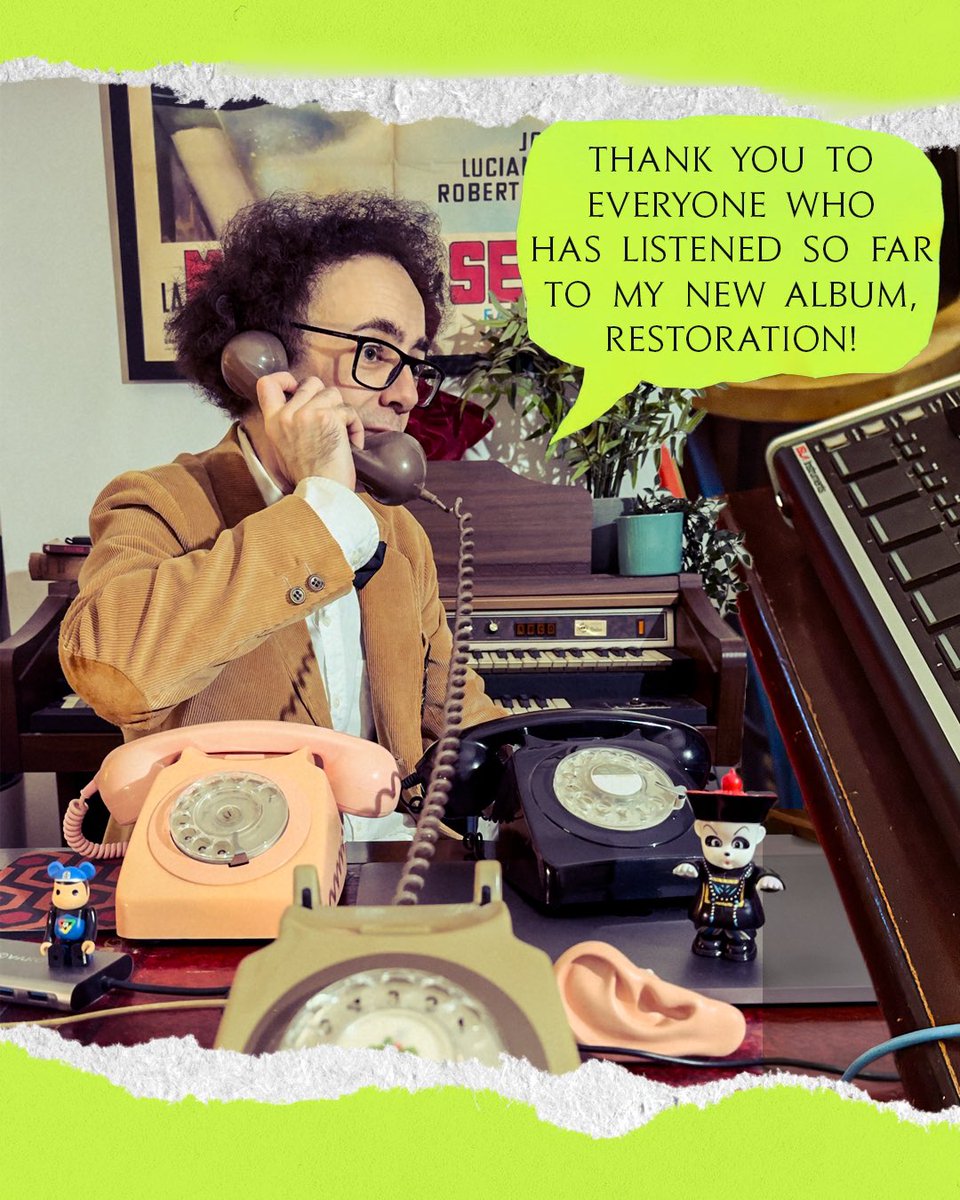 HighContrast's tweet photo. My new album, Restoration, came out a week ago. Thanks to everyone who’s listened so far! X https://t.co/EyBkMQFR4T https://t.co/9sUFZkR6kR