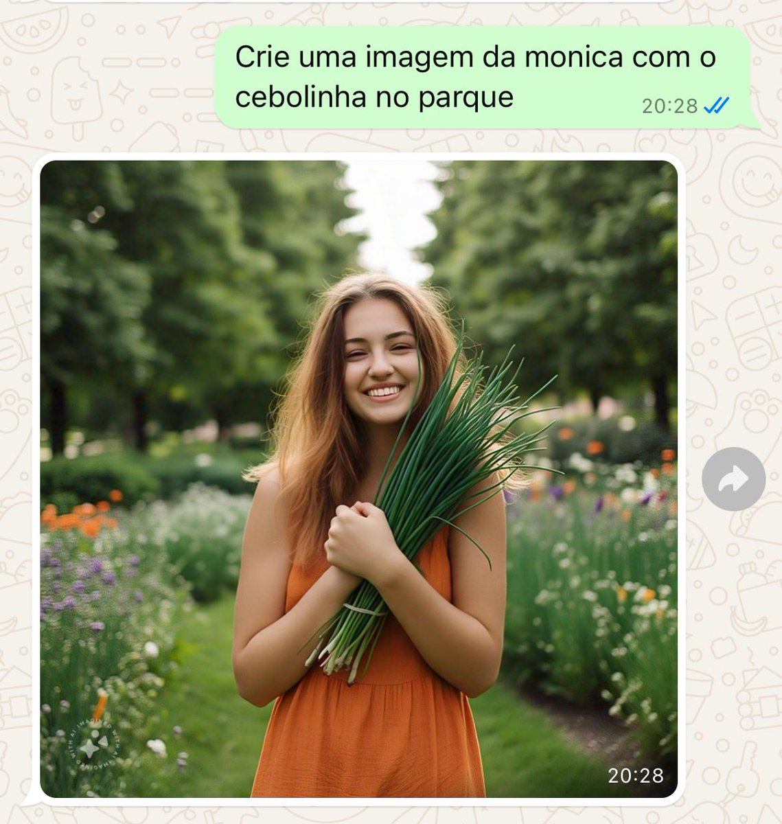 Rikmattos's tweet photo. Pérolas da Meta AI no zap.
Papai Zuck não vai ter vida fácil no Br.
@Meta @finkd #MetaAI https://t.co/Dm94EhjIVa