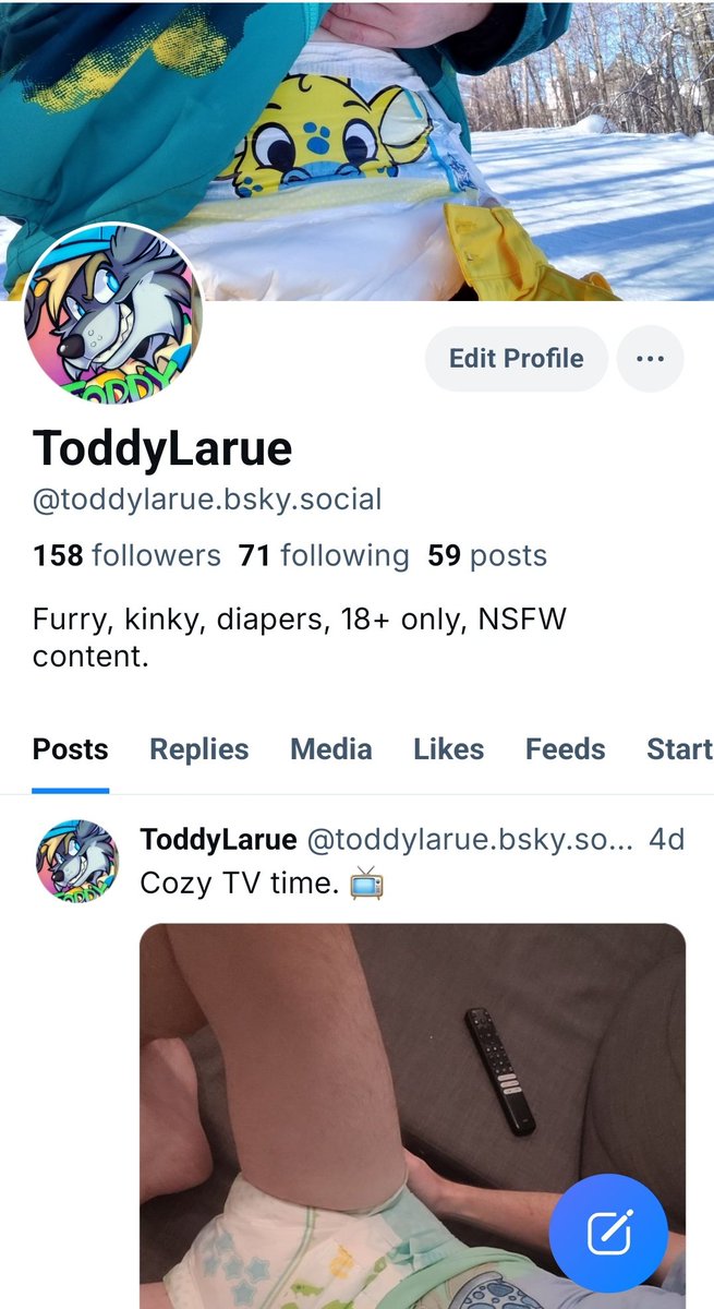 ToddyLarue's tweet photo. Already started to migrate over to this place, hope to see you there. 💙 https://t.co/c04OCB0ApV