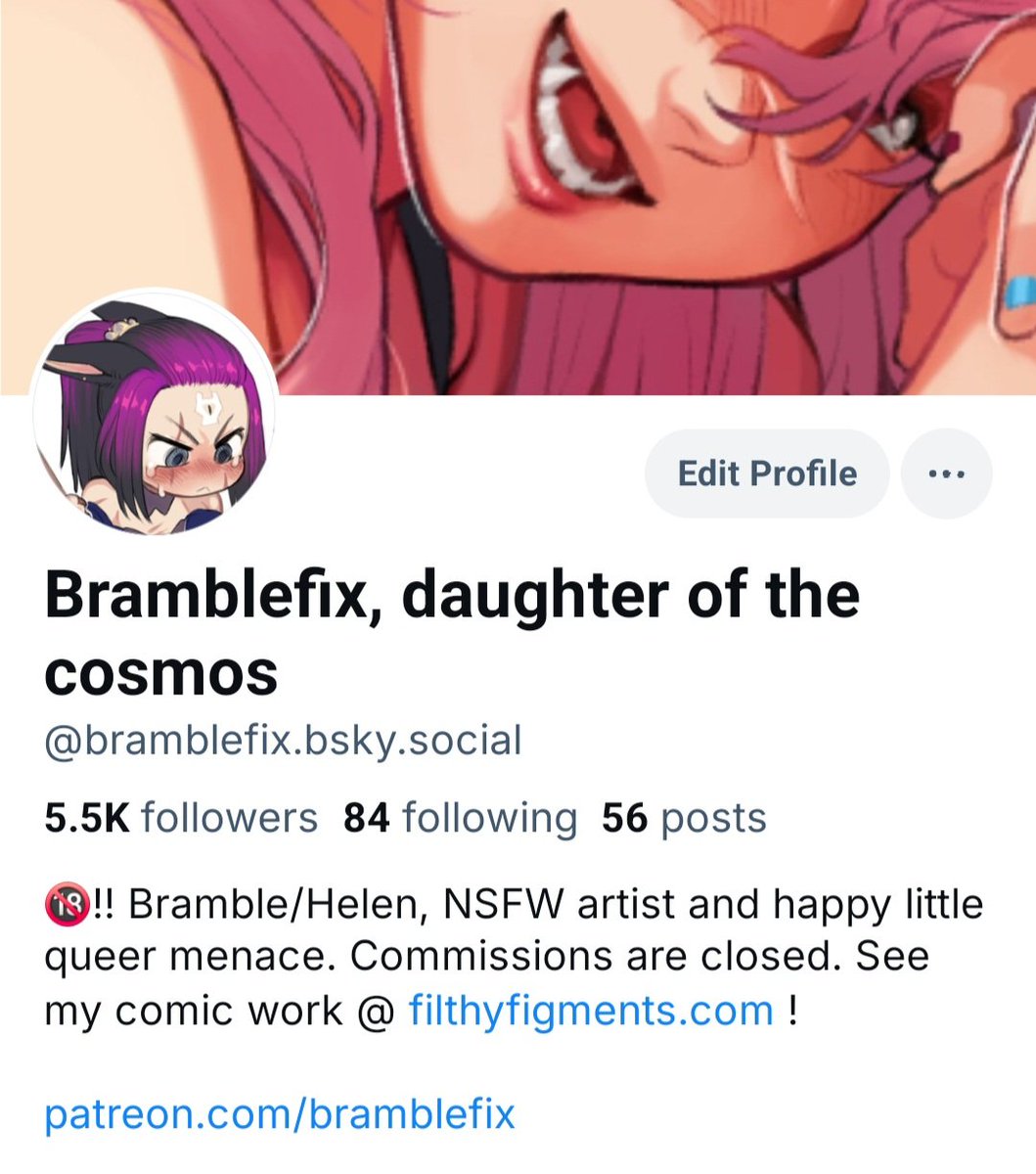 Bramble, daughter of the cosmos 💕🔞 tweet media