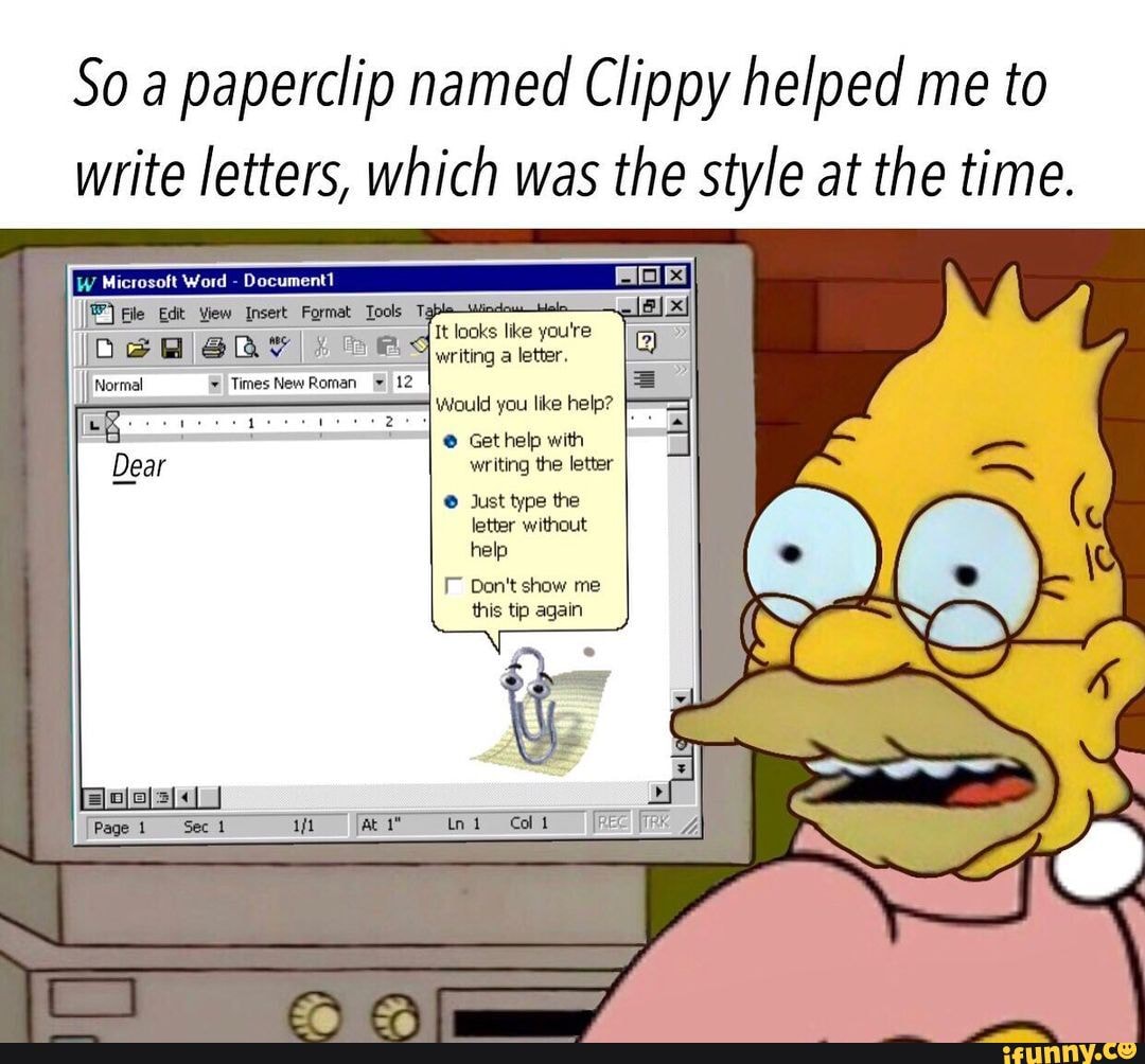 Clippy (Meme) tweet media