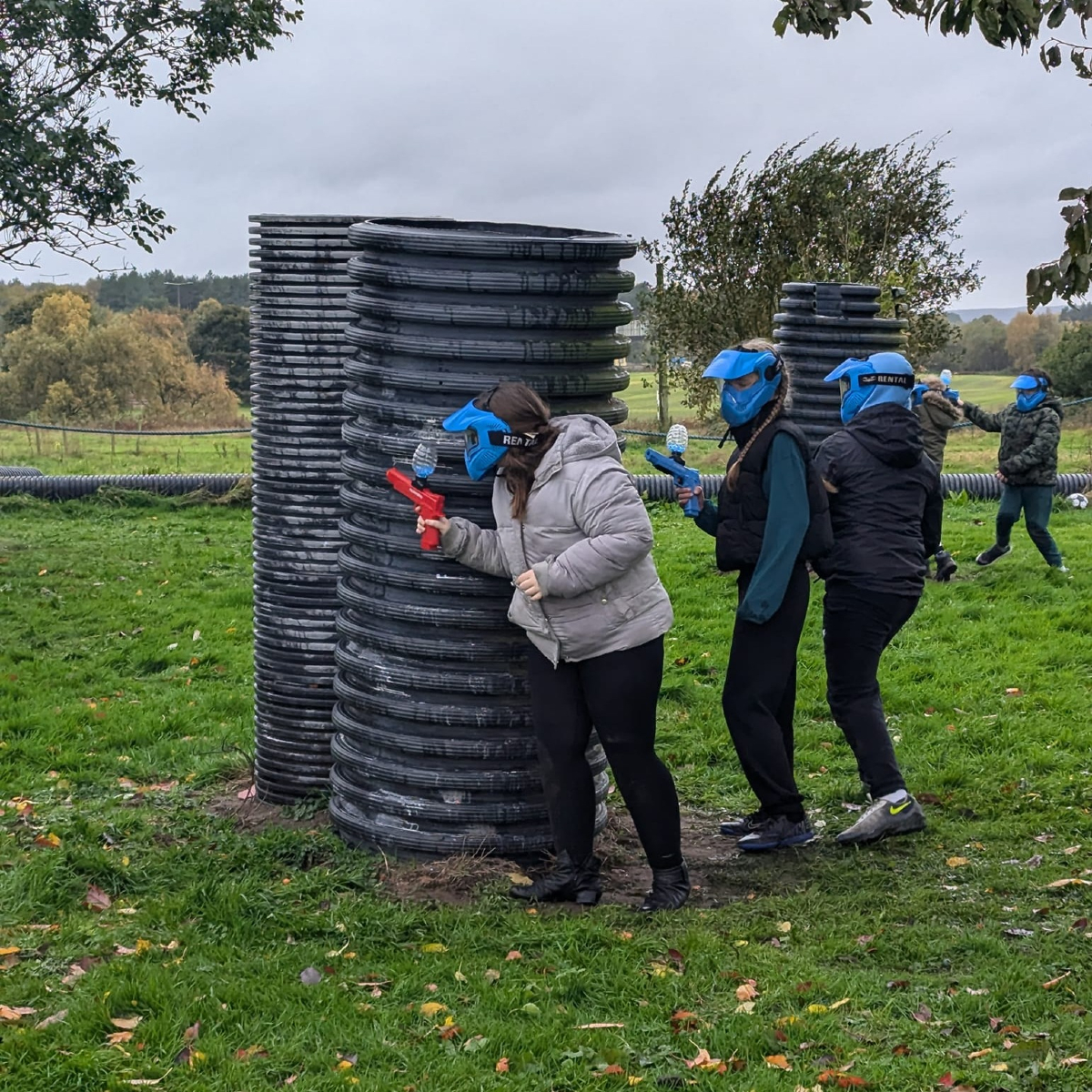 Bullseye! 🎯 The Scouts and Explorers hit their targets last weekend at Gel-Master and Paintballing! 💥🖌️ From sharpshooting to teamwork, they crushed every objective while having a blast! 👏🙌 Awesome job to all the young adventurers! 🏆 #ScoutFun #AdventureTime #Teamwork