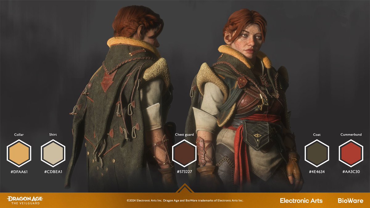 Cosplay Guides for #DragonAge: The Veilguard companions are here!

Take a peek at the guide for Harding below, and see guides for all 7 companions here! x.ea.com/da/DATVCosplay