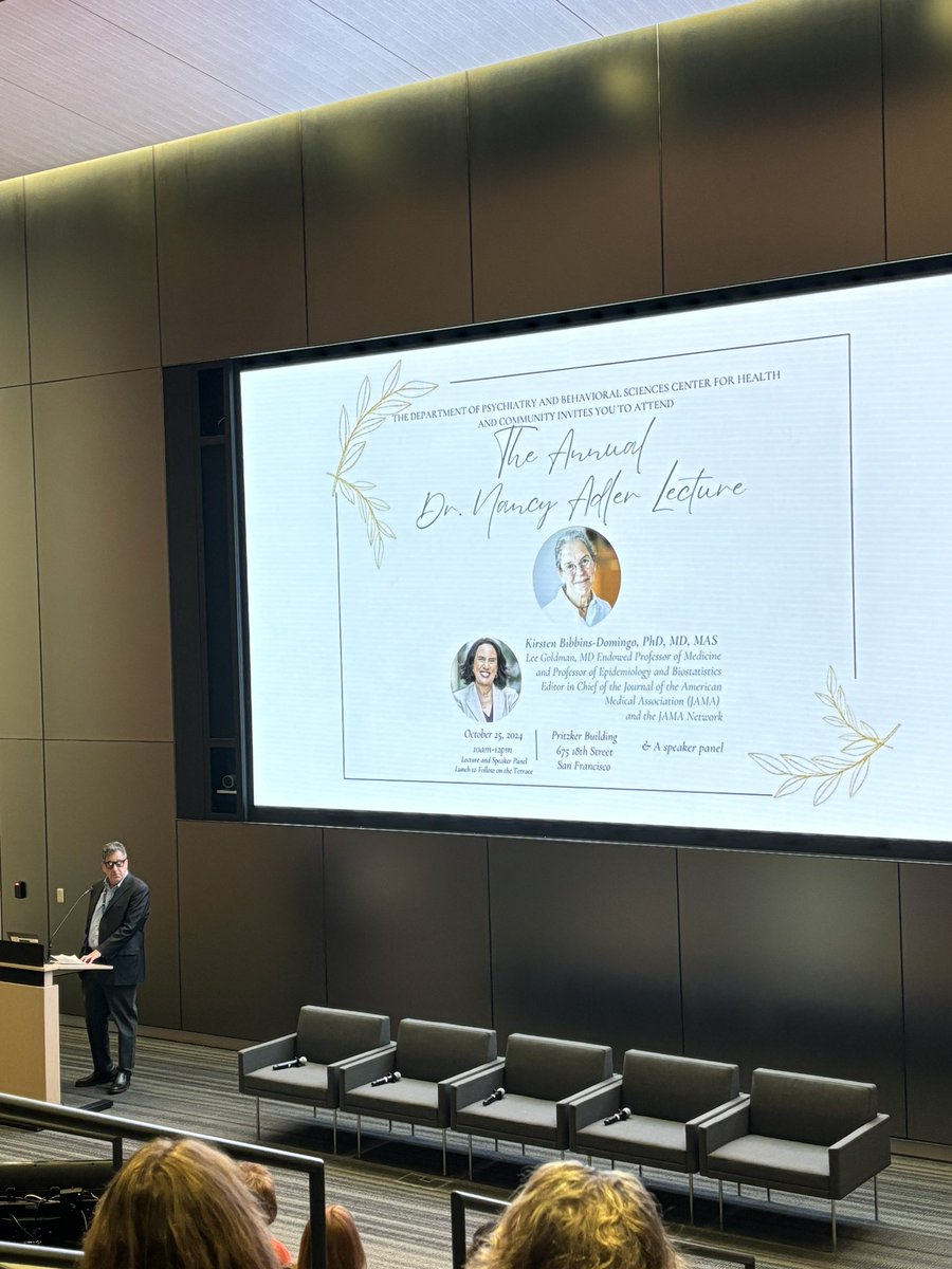 It is phenomenal to have the privilege to attend the Adler lecture as a part of <a href="/UCSFPsychiatry/">UCSF Psychiatry and Behavioral Sciences</a>. Without her pioneering work, linking parenting to child health wouldn’t be possible