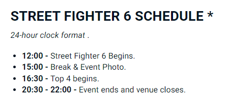📢Here is the FINAL SCHEDULE for Den Of Dragons: The Beast's Conquest 📢

⏰️Make sure you arrive at least 15 minutes before your bracket is due to start as you will need to check-in!⏰️

See you all there soon!