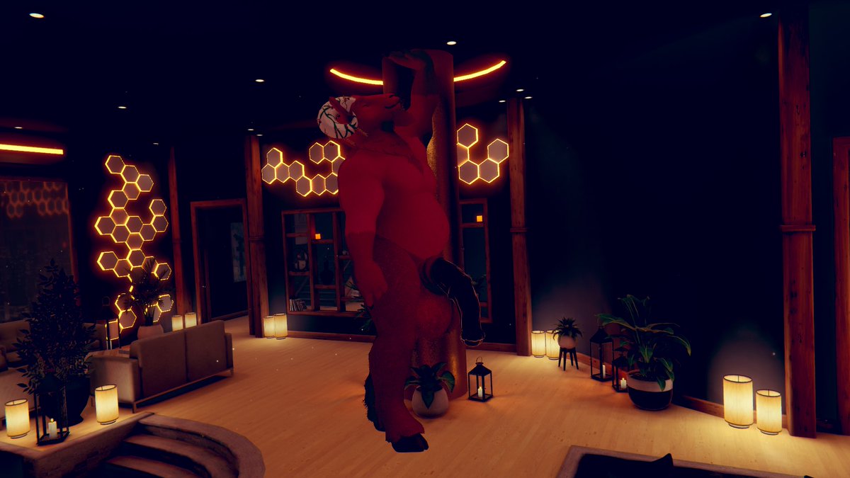 Y’all ever take a lewd photoshoot in VR, only for you fave to pic be the one of you going “damn I’m tall” ?