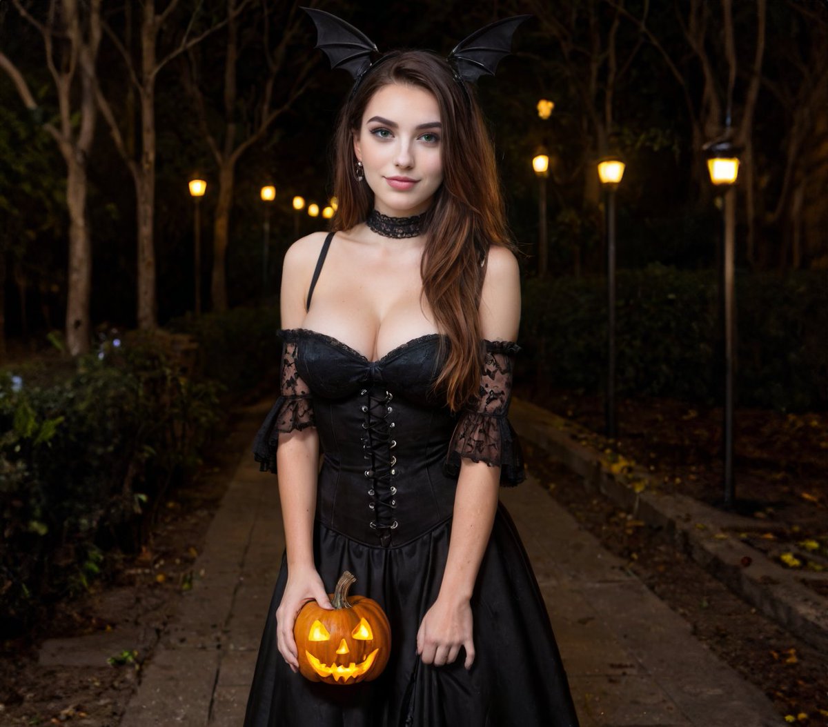 AimeePrinsX's tweet photo. Pumpkin in hand and ready to cast some Halloween magic! What spell would you choose: π§ Love Spell, π Summon Ghosts, or π Invisibility?
#PickYourPotion #HalloweenMagic #TrickOrTreat #halloween #tgif https://t.co/V9mPd32Jn2