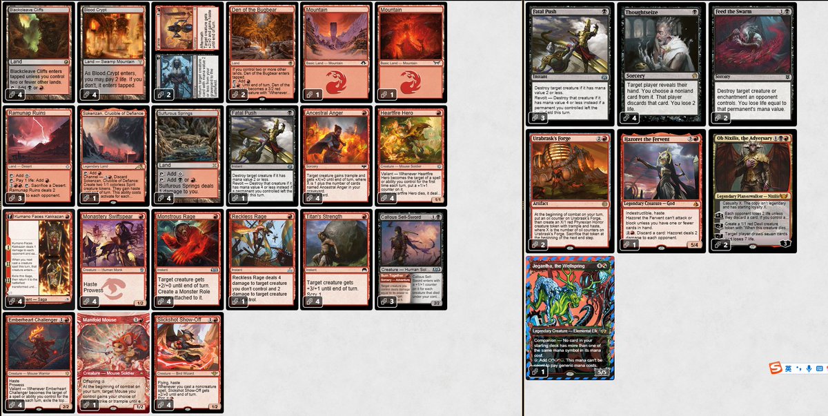 10.26 pioneer challenge top8 with <a href="/winstonchamora/">Winston Chamora</a> 's list and guide ^ ^