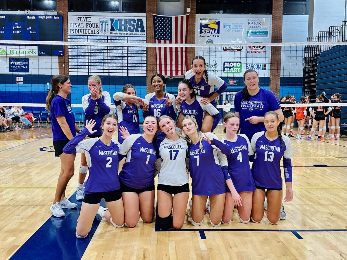 MascoutahVB's tweet image. What a season for our JV team!!!

This group ended their season with an impressive 21-3 record with many wonderful accomplishments to be proud of, including a tournament championship &amp;amp; a 2nd place finish.

Proud of these amazing girls &amp;amp; coaches! 💜🏐