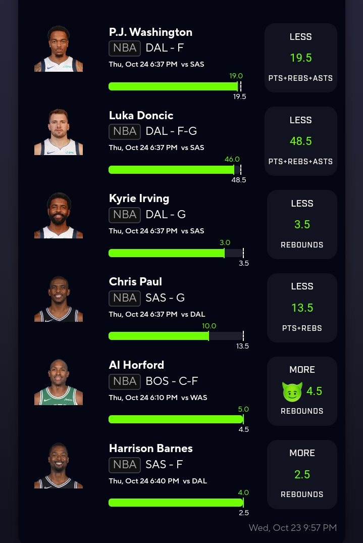 KeyJamesNetwork's tweet image. Hit The Follow Button For Access To The Business Discord and Insight!! Here's the link to get $$$$$ after playing your first lineup! Busy Sports Weekend = 💰 💰 💰 💰 Let's Go!!
prizepicks.onelink.me/FjtC/w08n6ovp