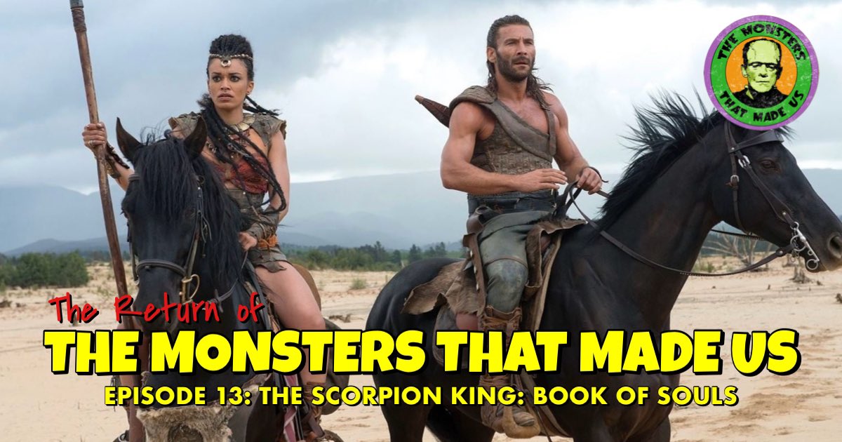 Join <a href="/DanColon/">𝕋𝕙𝕖 𝕀𝕟𝕧𝕚𝕤𝕚𝕓𝕝𝕖 𝔻𝕒𝕟</a> &amp; <a href="/the_mikestir/">🕸MoNsTeR MIKE🕸</a> for one last ride with Mathayus as they discuss the fifth and final installment in the (mostly) straight-to-video Scorpion King franchise, The Scorpion King: Book of Souls! cageclub.me/the-scorpion-k…