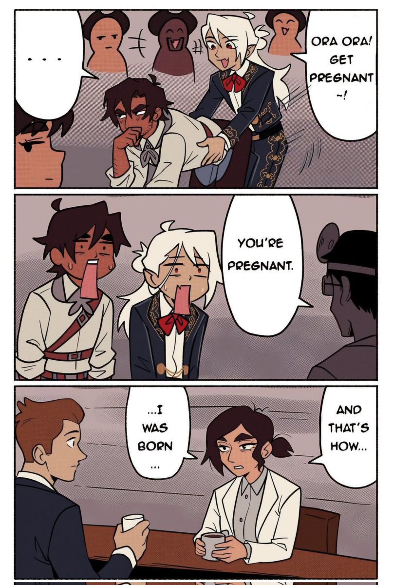 ora ora get pregnant~! #oc #breagan, image size:807x1200