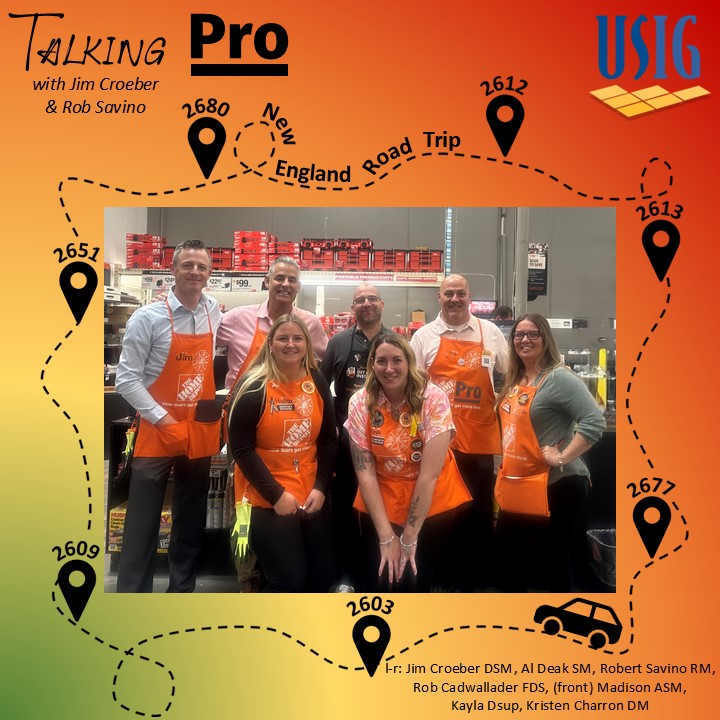 Building Strong Relationships! 💪 Our RM, Robert Savino, joined Home Depot DSM Jim Croeber on a 7-store tour. They educated Home Depot associates on the Pro Flooring Programs. #HomeDepotPartnership #StoreVisits #Flooring #ProPrograms