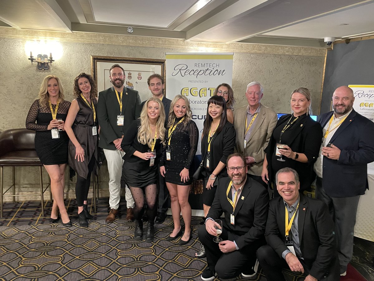 AGATLabs's tweet image. AGAT Laboratories was pleased to be a Gold Sponsor at RemtechSymposium 2024 at the Fairmont Banff Springs Hotel. We had a great time networking with everyone and seeing you all at our Reception!
#Remtech #AGATLabs #Banff #symposium #networking