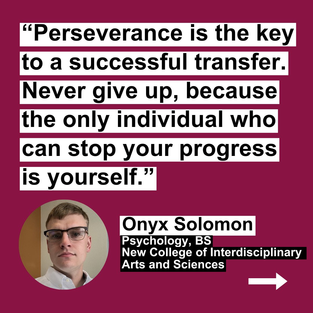 mypath2asu's tweet photo. 🌟 Meet Onyx Solomon: From @ArizonaWestern to @asuonline!

This Psychology major joined @asunewcollege for its top-rated online program. His advice: "Perseverance is key — never give up!"

🔗 Discover your path to @ASU: 

https://t.co/yGYPxJCciz

#MyPath2ASU #ASU https://t.co/xw0yZT3pQB
