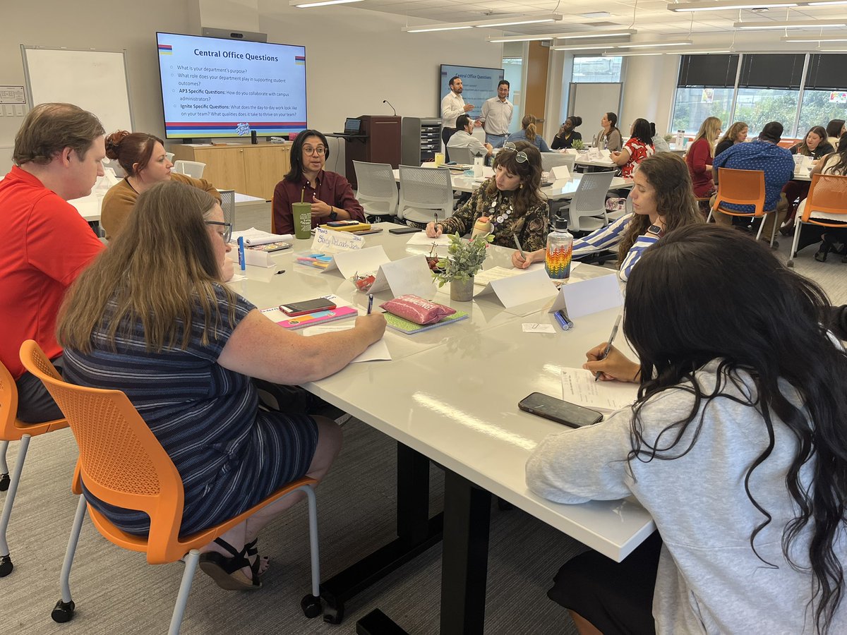Jess Lopez-Grantham (she/her/hers) (@jess_lopezg0323) on Twitter photo We had a BLAST at our October AP3 & Ignite cohort mtg! Engaging conversations on how power influences leadership, how we can create a restorative environment for the adults in our spaces (in addition to students), & networking with our amazing central office teams! <a href="/WeAreAISD/">Austin ISD Office of Talent Strategy</a> We had a BLAST at our October AP3 & Ignite cohort mtg! Engaging conversations on how power influences leadership, how we can create a restorative environment for the adults in our spaces (in addition to students), & networking with our amazing central office teams! <a href="/WeAreAISD/">Austin ISD Office of Talent Strategy</a>