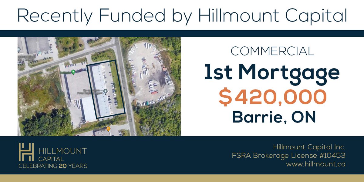 Borrower required funds to purchase the property, which is currently leased out to a long-term tenant. Once the borrower can show sufficient financial statements from the earned rent, they will refinance with a financial institution.
Let’s get this deal funded! deals@hillmount.ca