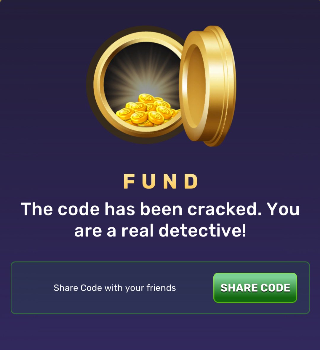 SmCrypto_bro's tweet image. Today combo 25 Oct 2024

#BullishFarm 
✅ Code
💰 Limited Code: = 8282
💰 Daily Code: 8144
#Oldy 
#TreasureTapper 

✅Daily Cipher code- &quot;FUND&quot;
F • • — •
U • • —
N — •
D — • •