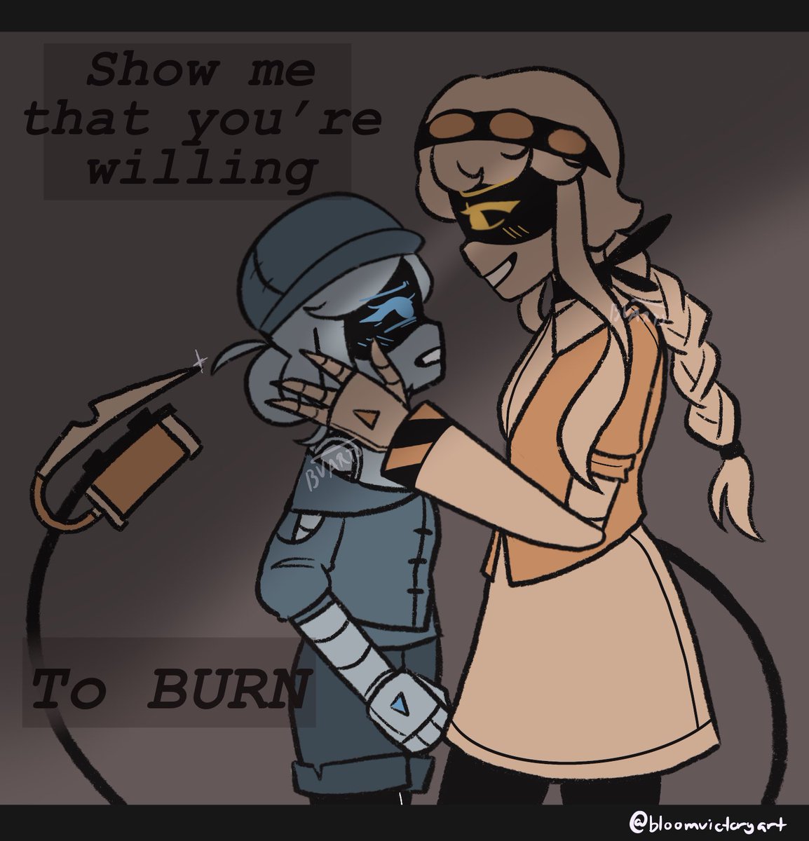 bloomvictoryart's tweet image. Hehehe Yuri 🫶

#murderdrones #murderdronesocs