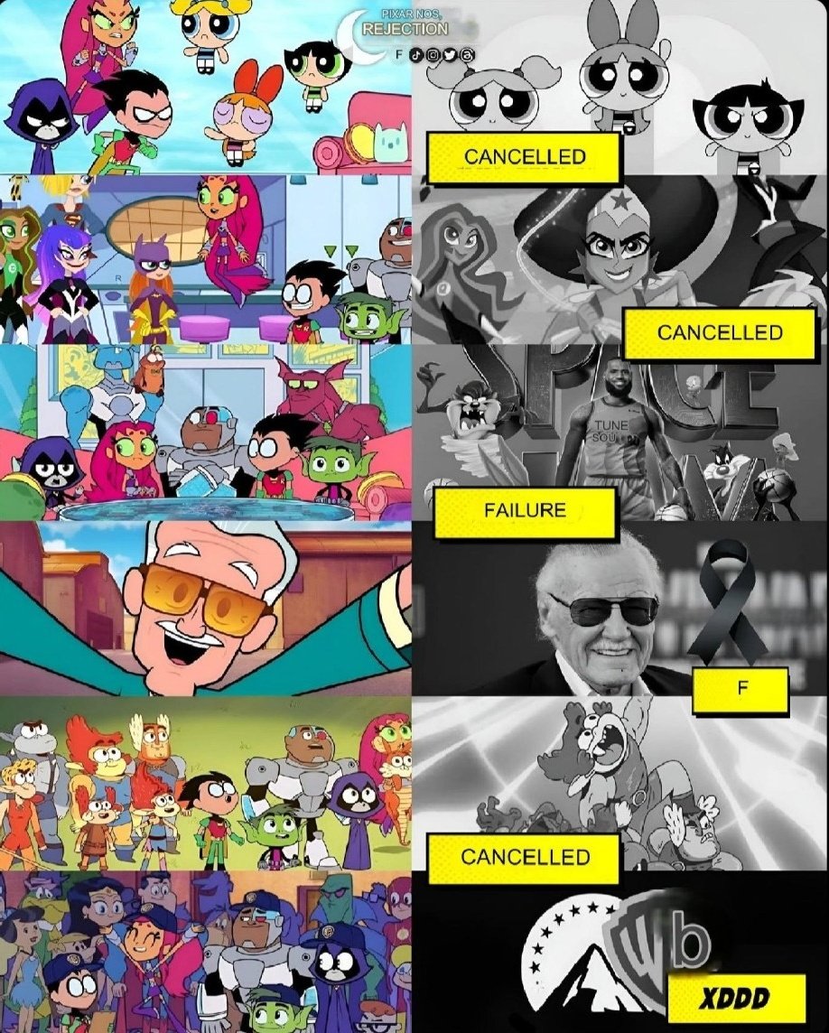 Does everything that crossover with Teen Titans Go! is considered to be bad luck?