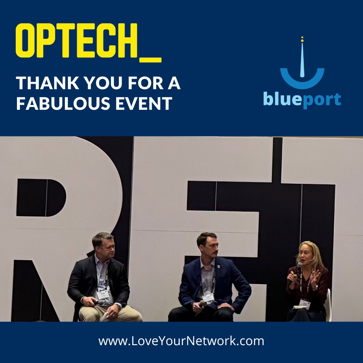 LoveYourNetwork's tweet image. #OPTECH2024 was the Best! Thank-you to everyone who stopped by, enjoyed some popcorn and espresso, and joined us for discussions on the future of connectivity and resident experience. Blueport is also proud to be an ICON Sponsor for #RETTC.