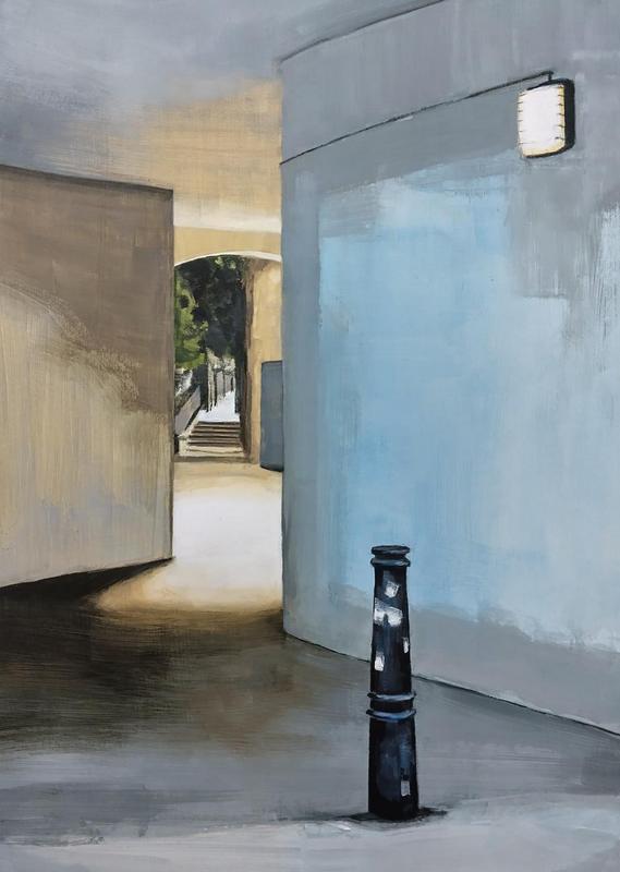 #newwork #ontheeasel #justfinished 

St Stephen's Close
40x30cm acrylic on paper ©lindseylavender.co.uk
#Stockbridge #Edinburgh #Scotland 

#art #painting #cityscape #infrastructure #wip #urbanateries