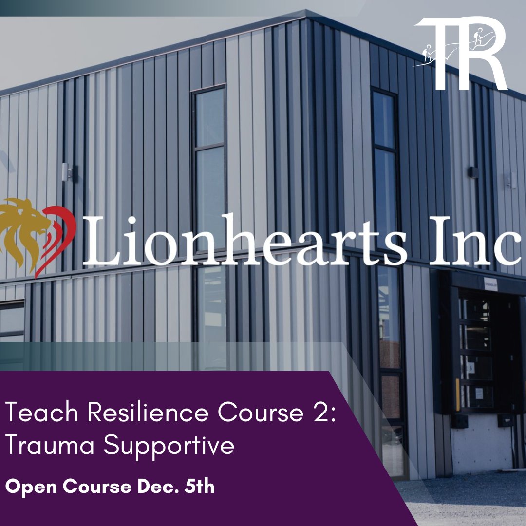 Please join us for Teach Resilience: Course 2 - Trauma Supportive with trainers Kara Fry &amp; Garry Castle. This training offers practical tools to understand and support individuals impacted by trauma whether in classrooms, workplaces home or the community.
eventbrite.com/e/teach-resili…