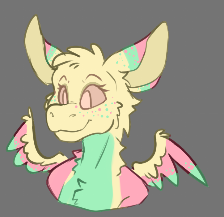 An old oc named Mina