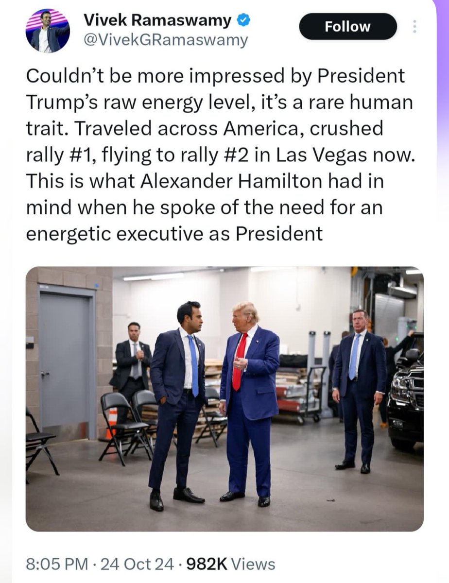 Actually, no, he did not have this is mind.