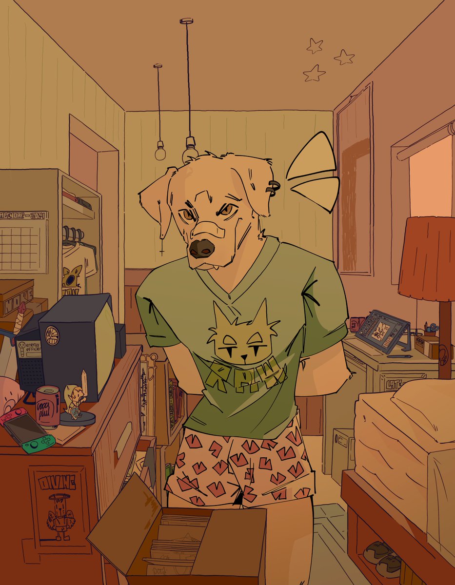 "so... this is my room"