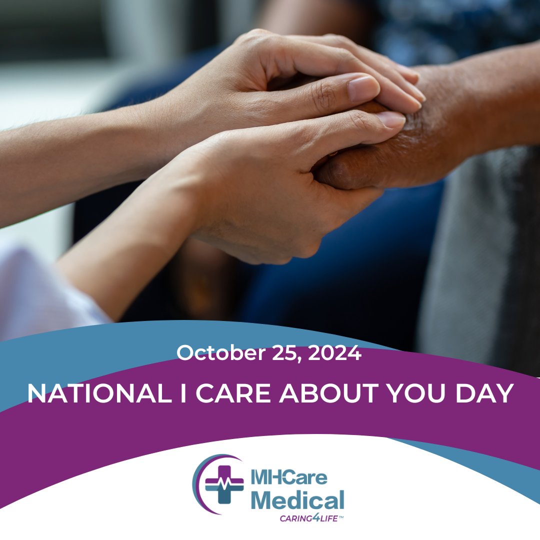 🎉 Today, let's take a moment to show our gratitude and appreciation for the special people in our lives. ❤️  Learn more how we care about communities: mhcaremedical.com/caring-for-com…

#ICareAboutYouDay #caring4life #caringforcommunities #mhcaremedical #yeg #edmonton
