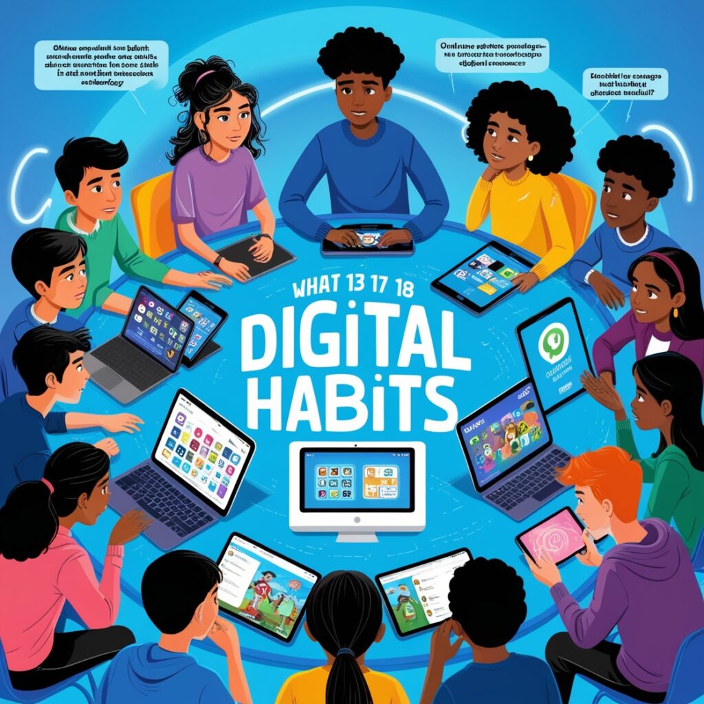 Parlem! Un joc de 54 cartes en català per fomentar debats sobre els hàbits digitals per a adolescents. El podeu descarregar i imprimir de applejux.org/2024/10/parlem… Inclou proposta didàctica #ABJ #culturadigital #digitalització