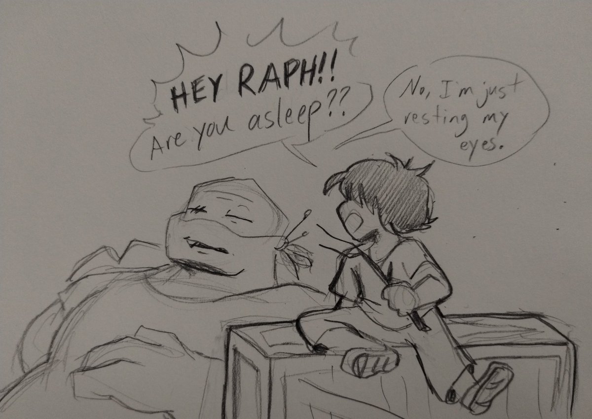 Zinzabee's tweet photo. Lunchtime doodle cause I'm thinking of them again @nickkkdoesstuff https://t.co/EiPHs4XjFH