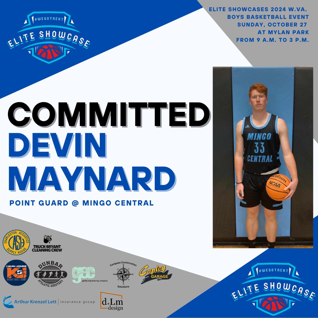 Elite Showcases (@elite_showcases) on Twitter photo We are just a few days away from our first-ever showcase! Our first event will be at Mylan Park in Morgantown on Sunday from 9 a.m. to 3 p.m. #wvprepbb
Check out our latest commitments!
<a href="/Phshoops21/">PHS Basketball🏀</a> <a href="/hhsboysbball2/">Highlander Boys Basketball</a> <a href="/sp3hoops1/">Pierson Dejneka</a> <a href="/philwils34/">Phil Wilson</a> <a href="/MinersSportsNet/">MinersSportsNetwork</a> We are just a few days away from our first-ever showcase! Our first event will be at Mylan Park in Morgantown on Sunday from 9 a.m. to 3 p.m. #wvprepbb
Check out our latest commitments!
<a href="/Phshoops21/">PHS Basketball🏀</a> <a href="/hhsboysbball2/">Highlander Boys Basketball</a> <a href="/sp3hoops1/">Pierson Dejneka</a> <a href="/philwils34/">Phil Wilson</a> <a href="/MinersSportsNet/">MinersSportsNetwork</a>