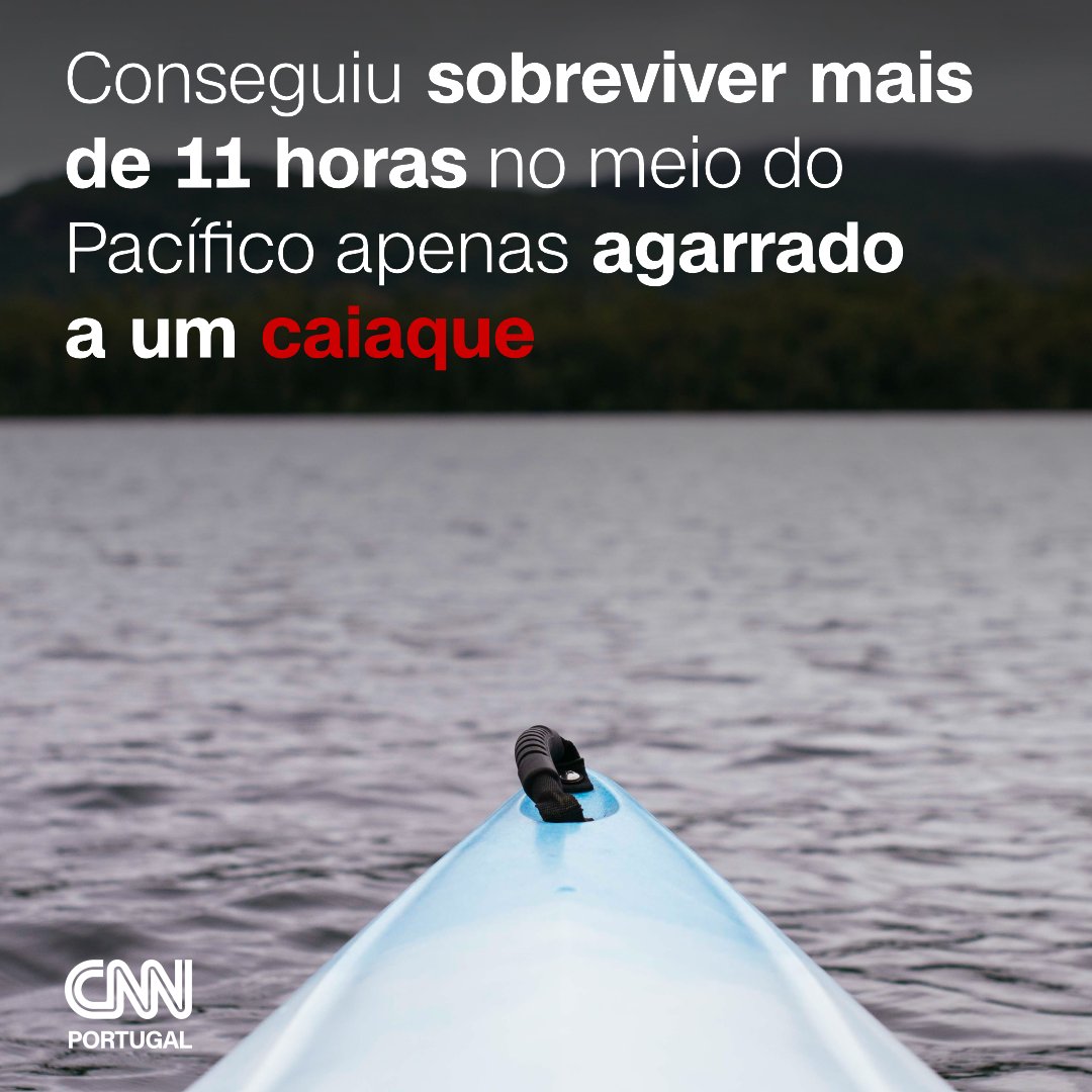 cnnportugal's tweet photo. Kahiau Kawai estava a treinar num caiaque com a sua turma de ensino secundário quando foi levado por fortes correntes. O jovem passou a noite à deriva agarrado ao caiaque no oceano Pacífico, antes de ser resgatado.
#havai #oceanopacifico #caiaque #honolulu https://t.co/Dz9WV8ixjt