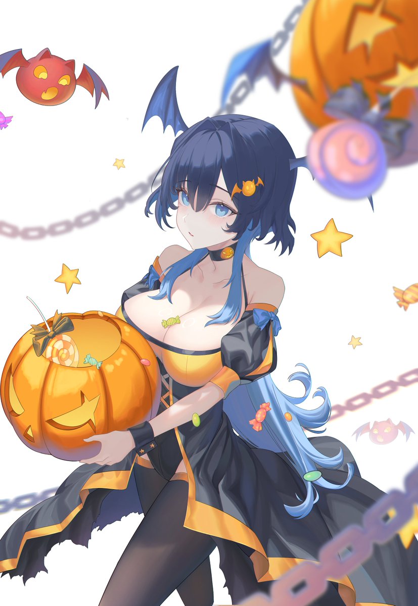 #クロニーラ #kronillust #kroniillust Halloween kroni <a href="/ourokronii/">Ouro Kronii⏳holoEN</a> 👻