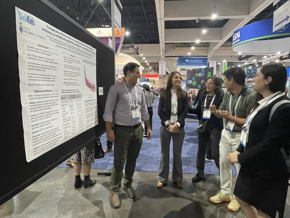 Wendy Bravo, MD, MSCE (@wendyhsiaomd) on Twitter photo Excellent poster by Cal Robinson et al on a target trial emulation of cyclophosphamide vs CNIs in #nephroticsyndrome ! #ASNKids24 <a href="/ASPNeph/">American Society of Pediatric Nephrology</a> <a href="/ASNKidney/">American Society of Nephrology</a> Excellent poster by Cal Robinson et al on a target trial emulation of cyclophosphamide vs CNIs in #nephroticsyndrome ! #ASNKids24 <a href="/ASPNeph/">American Society of Pediatric Nephrology</a> <a href="/ASNKidney/">American Society of Nephrology</a>