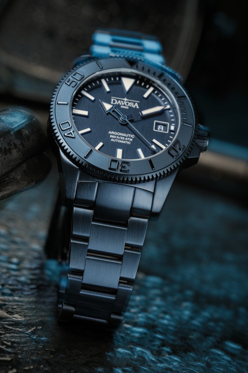 Davosa_USA's tweet photo. The Argonautic 39 Monochrome: A symphony in blue.
This limited-edition timepiece captures the essence of the ocean in every detail.
.
.
#DavosaSwiss #Argonautic39 #Monochrome #OceanBlue #watchfreak #divewatches #automaticwatch #watch https://t.co/C1pXH1ShdO