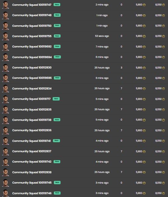 axel_zu0's tweet image. Extinct 😅

#fc25 #sbcsolutions