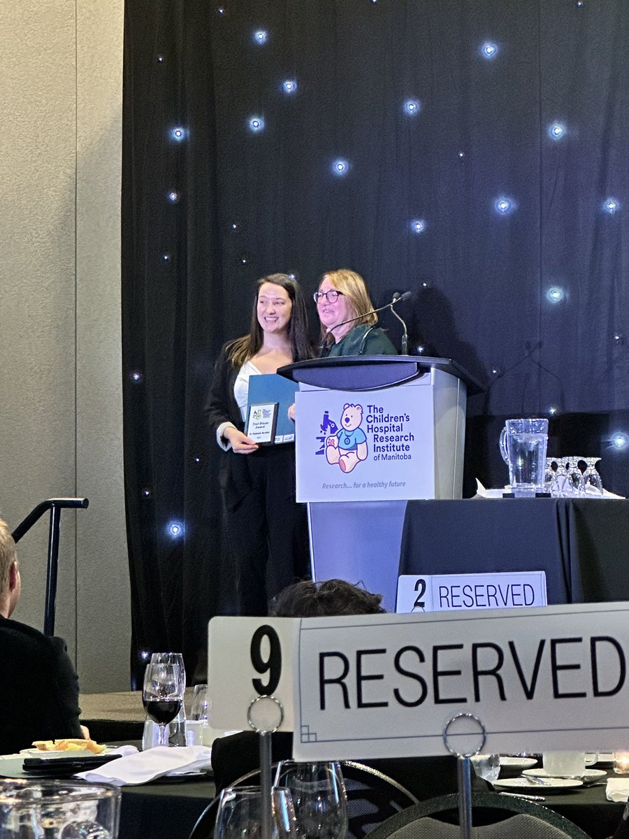 DREAM_diabetes's tweet photo. Finally, congratulations @stephkereliuk for winning the CHRIM Trail Blazer award! ⭐️👏🏼 well deserved! @VernDolinsky @CHRIManitoba #CHRD2024 https://t.co/YT96XG5KPb