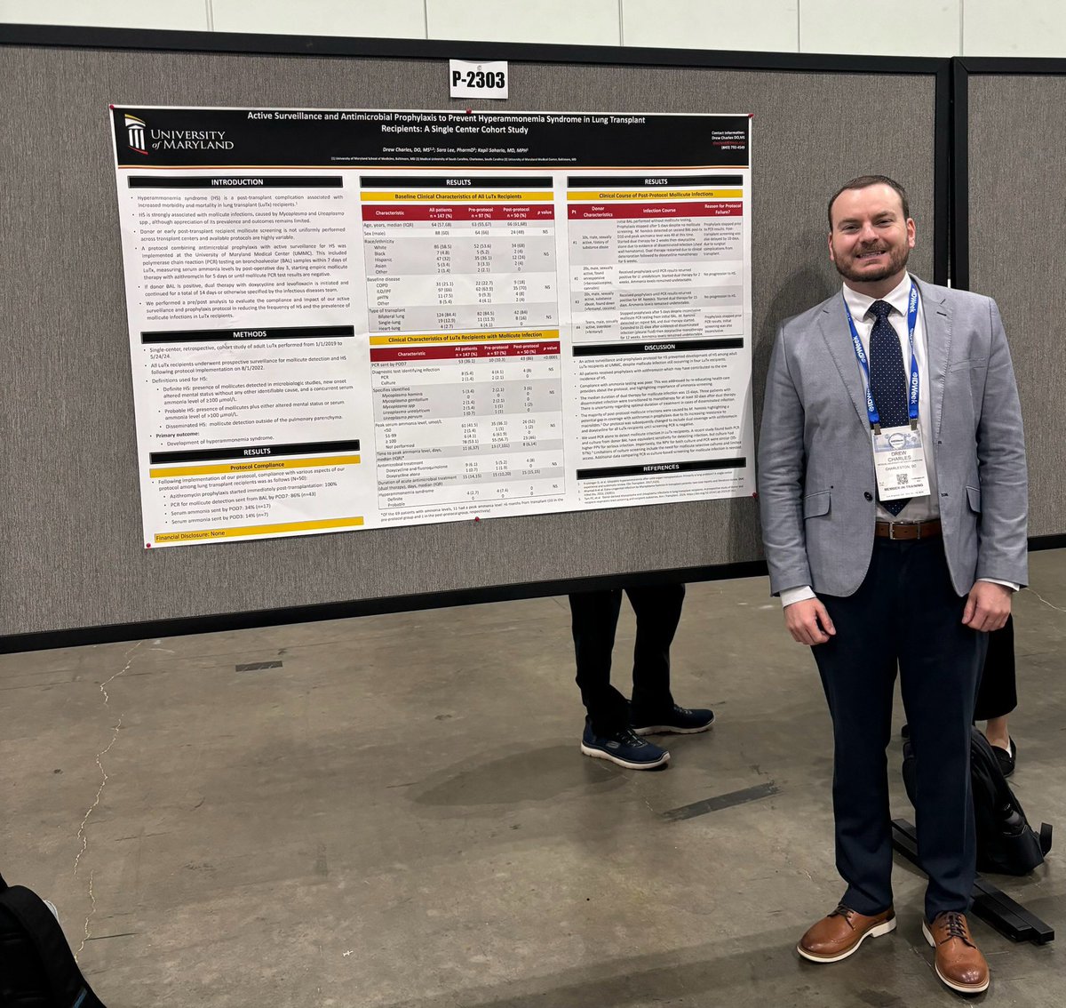 Thank you @SLeePharmDee and Dr. Kapil Saharia for the mentorship. <a href="/IDWeekmtg/">IDWeek</a> #LosAngeles 
<a href="/UniversityMD_ID/">University of Maryland ID Fellowship Program</a>